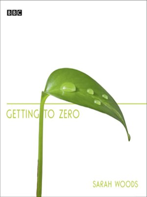 cover image of Getting to Zero